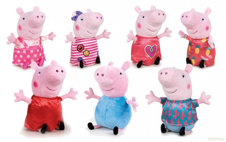 Peppa Pig - Plüschfiguren 7-fach sortiert, 20cm