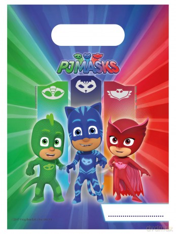 PJ MASKS - 6 Partytütchen