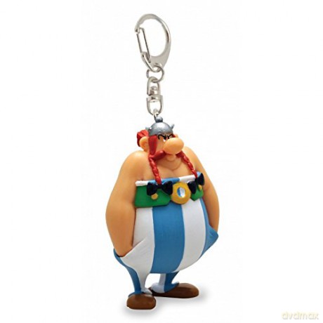 Plastoy 60590 Asterix: Schlüsselanhänger - Obelix wütend