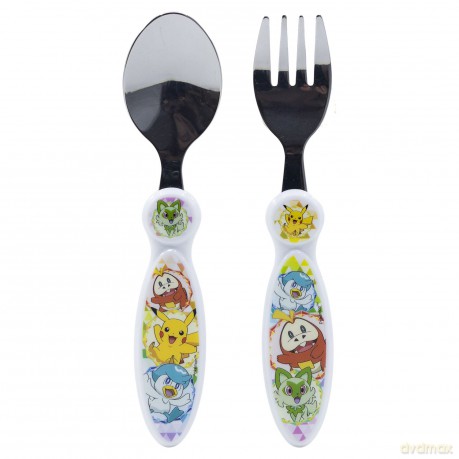 Pokemon - 2-teiliges Metall Besteckset