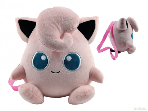 Pokemon - Pummeluff Plüschrucksack - 34 cm