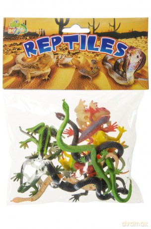 Reptilien - Spielfiguren Sortiment