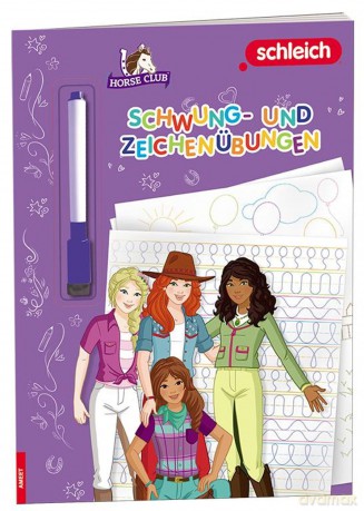 schleich Horse Club - Schwung- und Zeichenübungen, m. 1 Beilage
