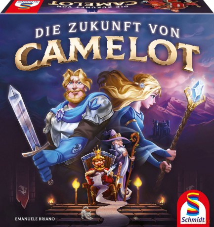 Schmidt Spiele - Die Zukunft von Camelot - Brettspiel (Przyszłość Camelotu Gra planszowa)