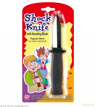 SCHOCK DOLCH (mit zurückspringender Klinge)