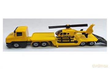 SIKU 1610 - ÖAMTC Tieflader mit Helikopter