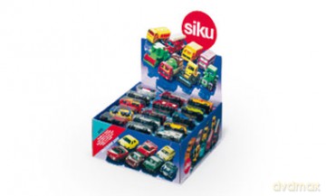 Siku Automodelle im Sortiment Serie 10 - 50 Stück Display