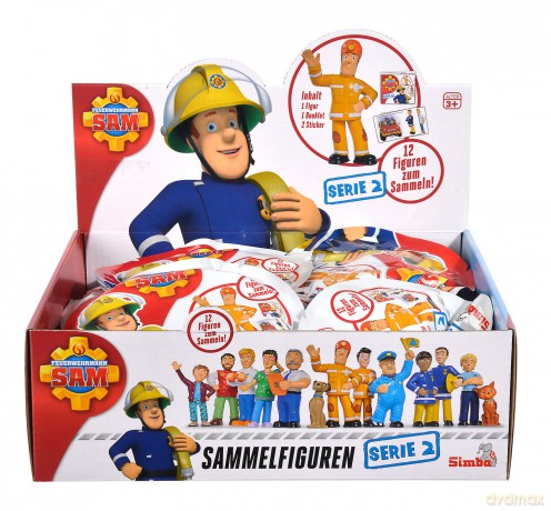 Strażak Sam Figurki kolekcjonerskie Seria 2 Blind Box Simba 109251042
