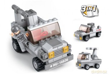 Sluban M38-B0537C - Rocket Launcher 3IN1