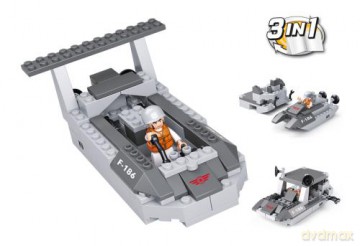 Sluban M38-B0537D - Landings Craft 3IN1