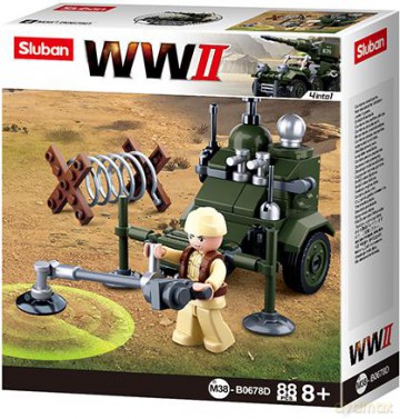 Sluban M38-B0678D - Army WWII - Minensuchtrupp
