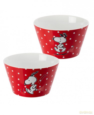 Snoopy "Red Dots" - Müslischale, 500 ml