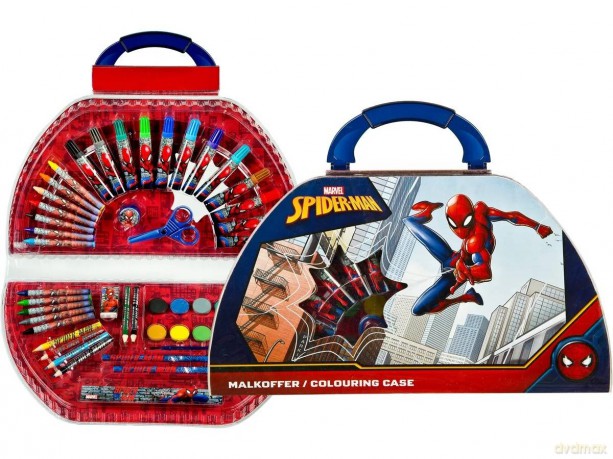 Spider-Man - Malkoffer, 51-teilig