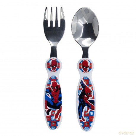 Spiderman Arachnid Grid - 2-teiliges Metall Besteckset