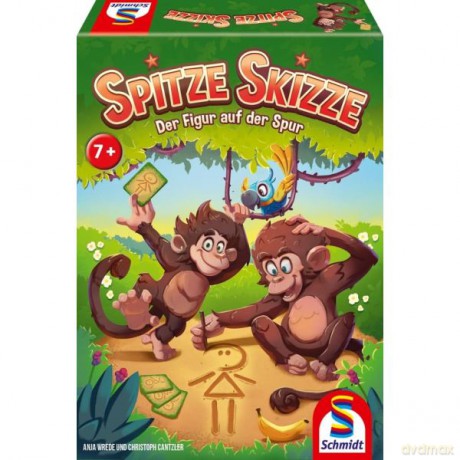 Spitze Skizze - Kinderspiel