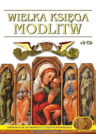 Wielka księga modlitw złocone strony Czerwona [KSIĄŻKA]