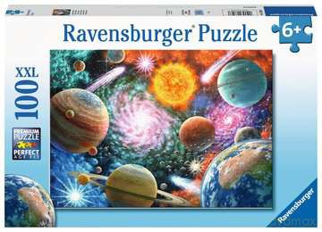 RAVENSBURGER 100 el. XXL Gwiazdy i planety [PUZZLE]
