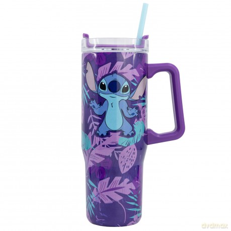 Stitch - Isolierter XL Wanderflasche aus Edelstahl - 940 ml
