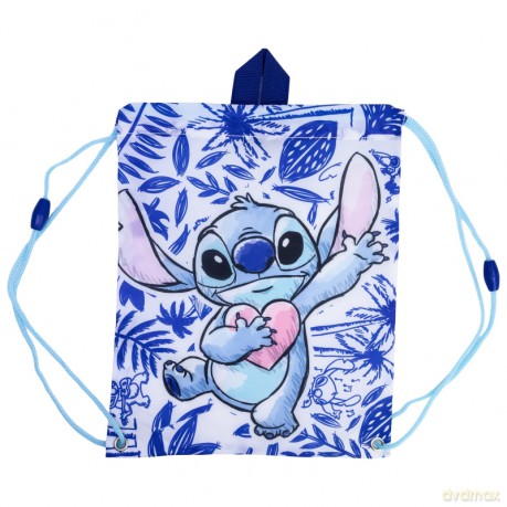 Stitch - Lunchtasche mit Kordelzug - 25 x 30 cm