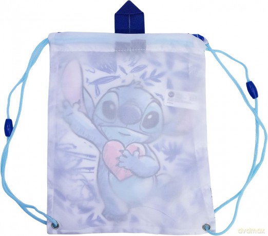 Stitch - Lunchtasche mit Kordelzug - 25 x 30 cm