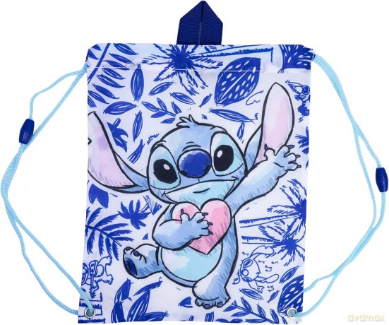 Stitch - Lunchtasche mit Kordelzug - 25 x 30 cm