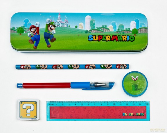 Super Mario - Schulset, 6-teilig