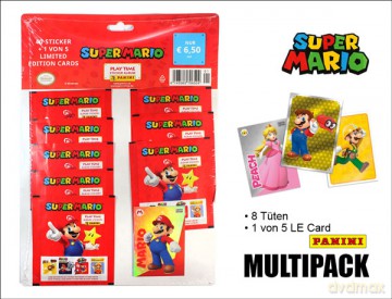 Super Mario Sticker 2023 Play Time - MULTIPACK Naklejki