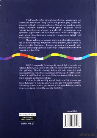 Wielki czesko polski słownik frazeologiczny [KSIĄŻKA]