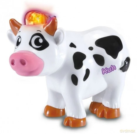 Vtech Tip Tap Baby Tiere - Interaktywna Krówka - 10 cm