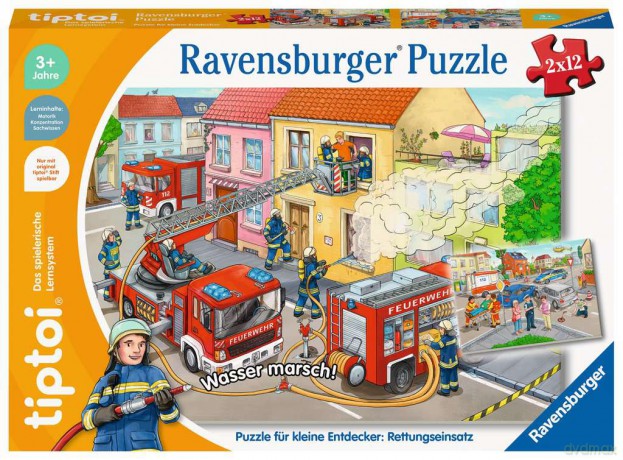 RAVENSBURGER 2x12 el. Misja Ratunkowa [PUZZLE]