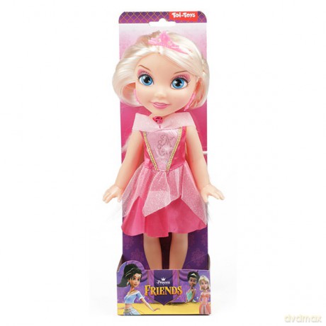 Toi Toys - PRINCESS FRIENDS Lalka różowa - 30 cm