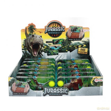 Toi Toys - WORLD OF DINOSAURS Gra wodna zręcznościowa - 3 rodzaje - Box 24 sztuki