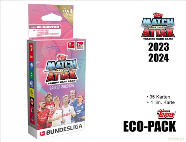 Topps Match Attax Bundesliga 2023/2024 - EKO PAKIET