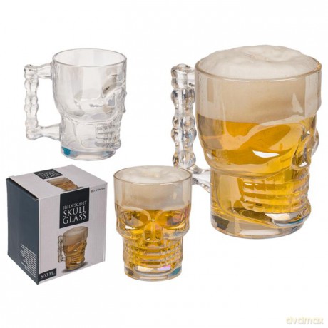 Szklanka czaszka - 500 ml