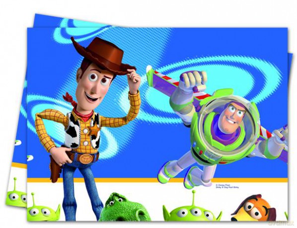 Toy Story Star Power - 1 plastikowy obrus 120x180cm