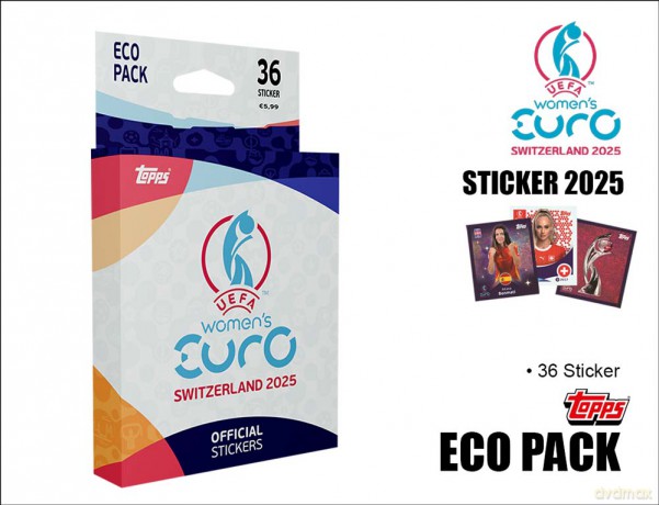 UEFA Women's EURO 2025 Naklejki - EKO PAKIET