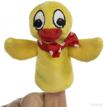 Pacynka na palec Kaczuszka Schnatterinchen - 10 cm