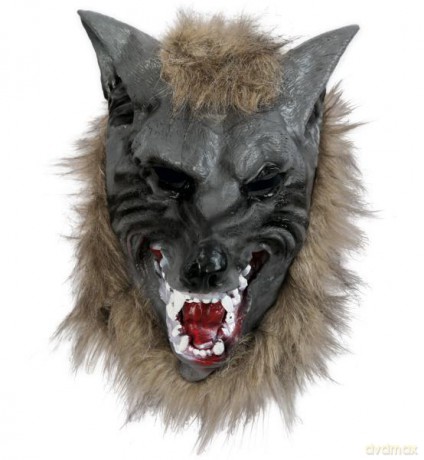 Vollmaske Wolf - Adult