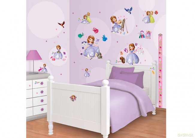 Walltastic 41523 - Naklejki ścienne, Jej Wysokość Zosia