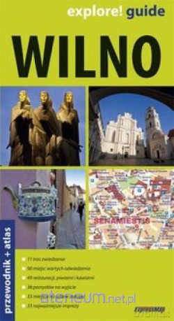 Wilno 2 w 1 przewodnik + atlas [KSIĄŻKA]