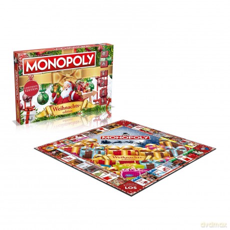 Winning Moves 47261 - Monopoly: Weihnachten - Brettspiel (Monopoly: Boże Narodzenie)