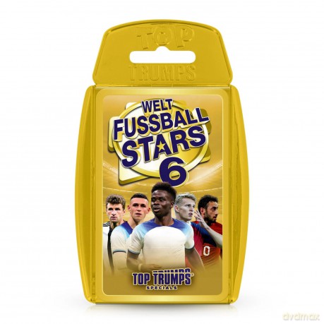 Winning Moves 60257- Top Trumps: Weltfussball Stars 6 (Gwiazdy futbolu światowego 6