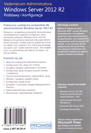 Windows Server 2012 R2. Podstawy i konfiguracja [KSIĄŻKA]