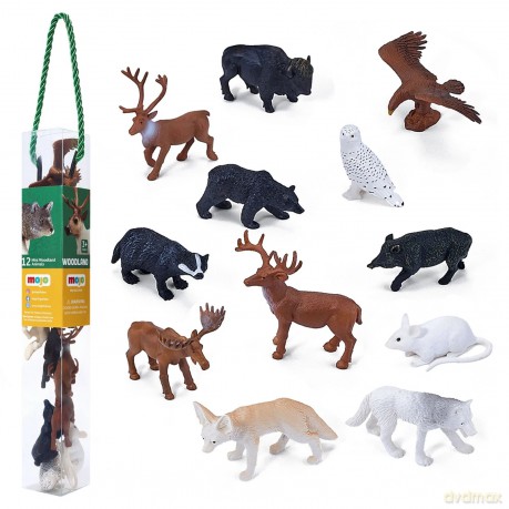 Zestaw figurek leśnych WOODLAND MINI WORLDS
