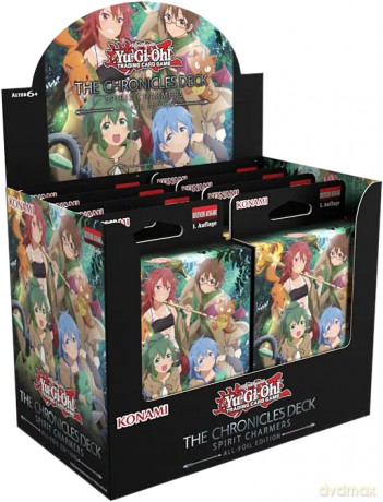 Yu-Gi-Oh The Chronicles Deck Spirit Charmers DE Display 8 szt