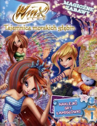 Winx. Magiczne zabawy 1 - Tajemnica morskich głębin [KSIĄŻKA]