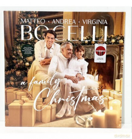 Andrea Bocelli: A Family Christmas (Blue)(+2 Extra Songs) [Winyl]