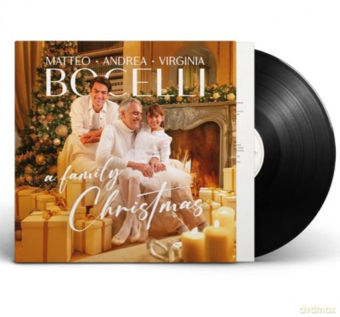 Andrea Bocelli: A Family Christmas (Blue)(+2 Extra Songs) [Winyl]