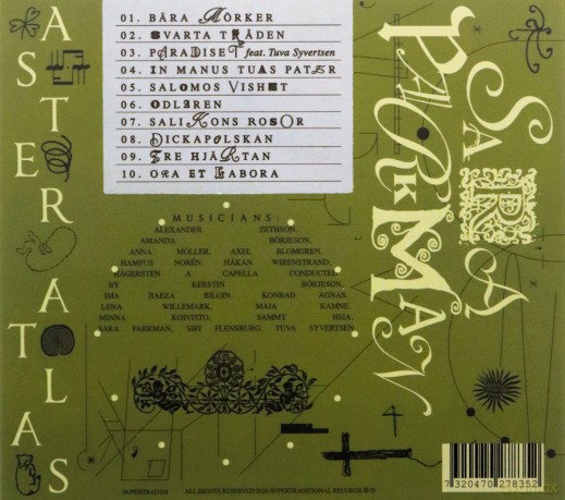 Sara Parkman: Aster. Atlas [CD]