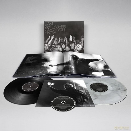 Liam Gallagher: C Mon You Know (Deluxe) (Marbled Clear/Black) (Etched B-Side) (+Extra Tracks +One Wholly Exclusive Track) [Winyl]
